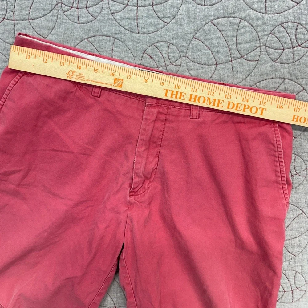 Polo Ralph Lauren Shorts Red Cotton Chino VTG / Mens 34